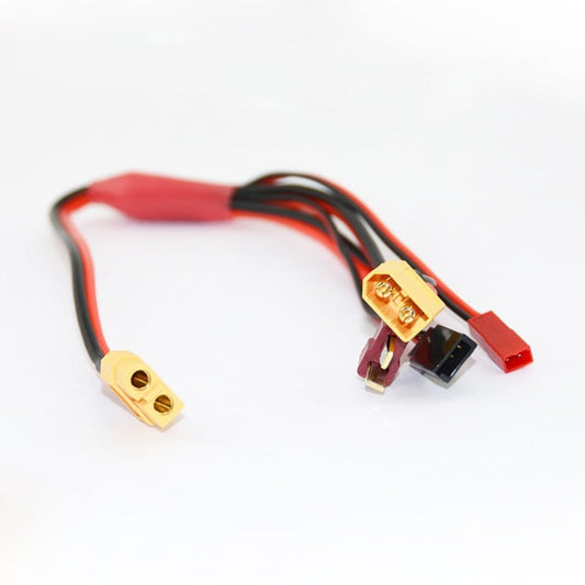 Multi-Plug Charging Cable for XT60 Output Chargers