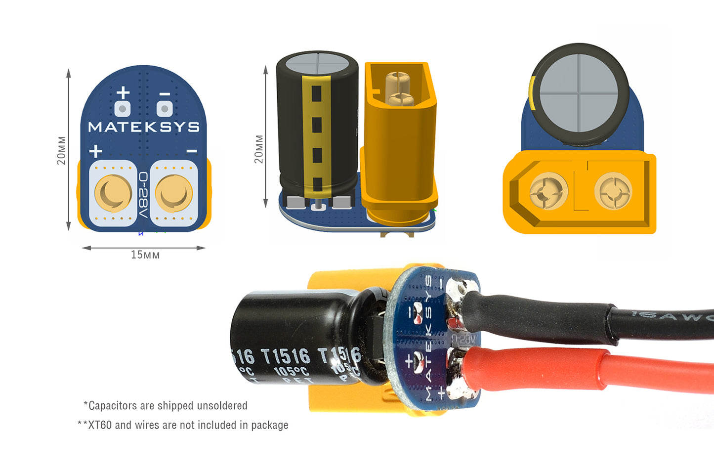 Matek Spike Absorber Filter (5pc)