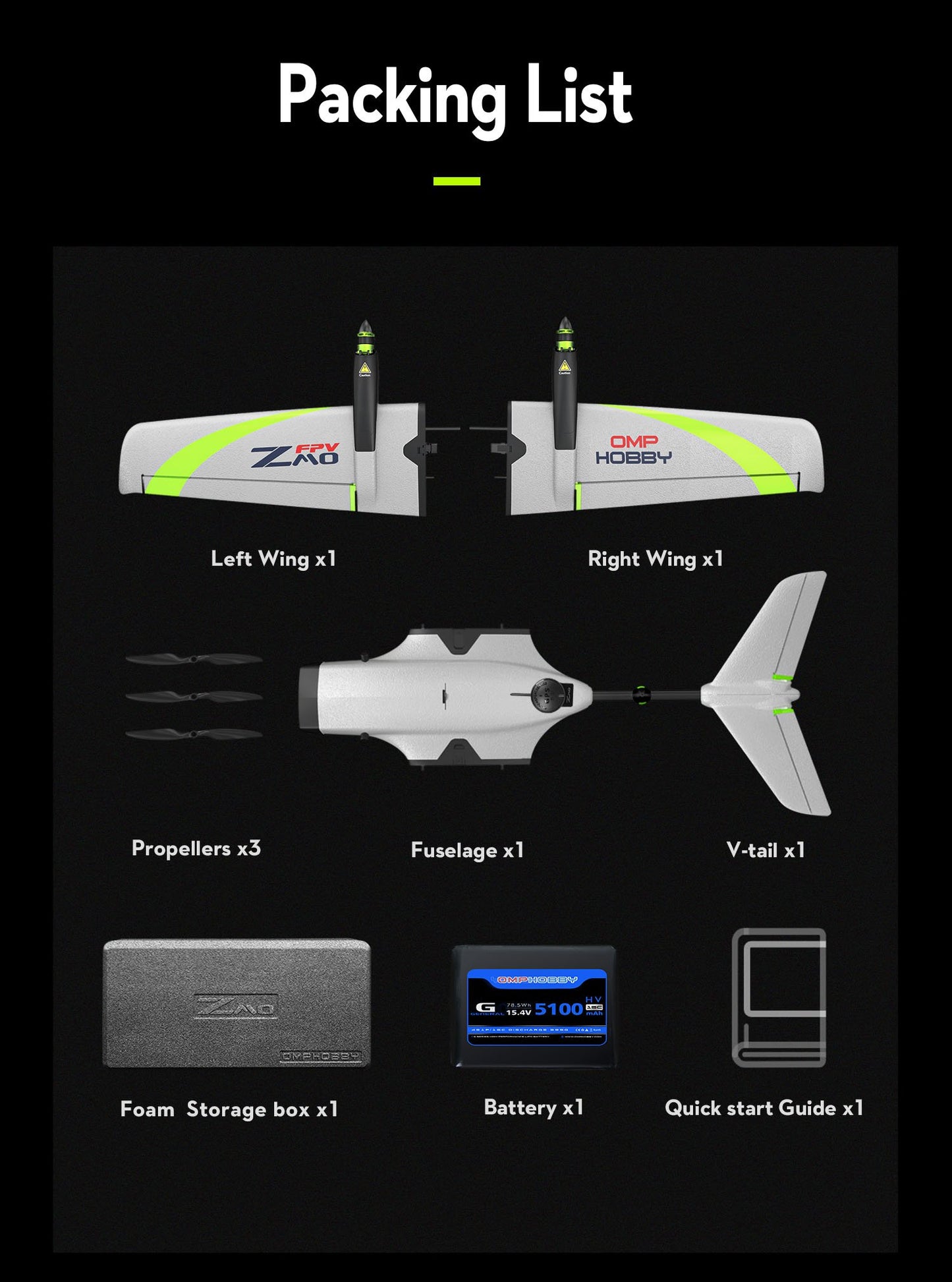 OMP ZMO Pro VTOL Drone