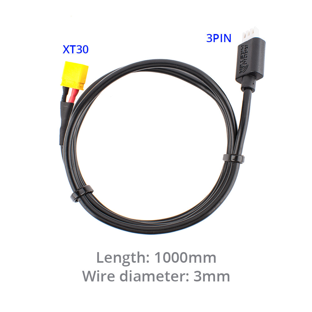 RadioMaster XT30 to JST 3 Pin connector for Zorro Radio