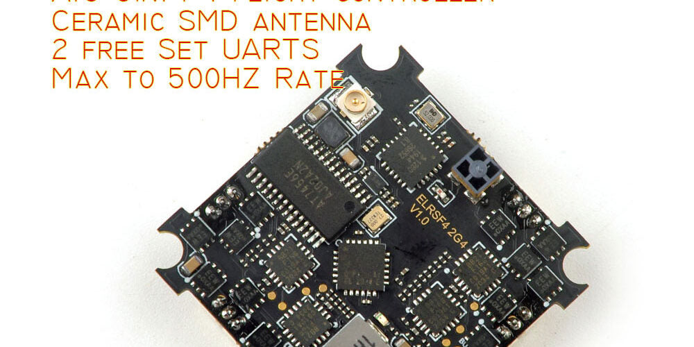 Happymodel ELRSF4 AIO Flight Controller 2.4GHz ELRS V3.1 V3.3 | 5-in-1 FC