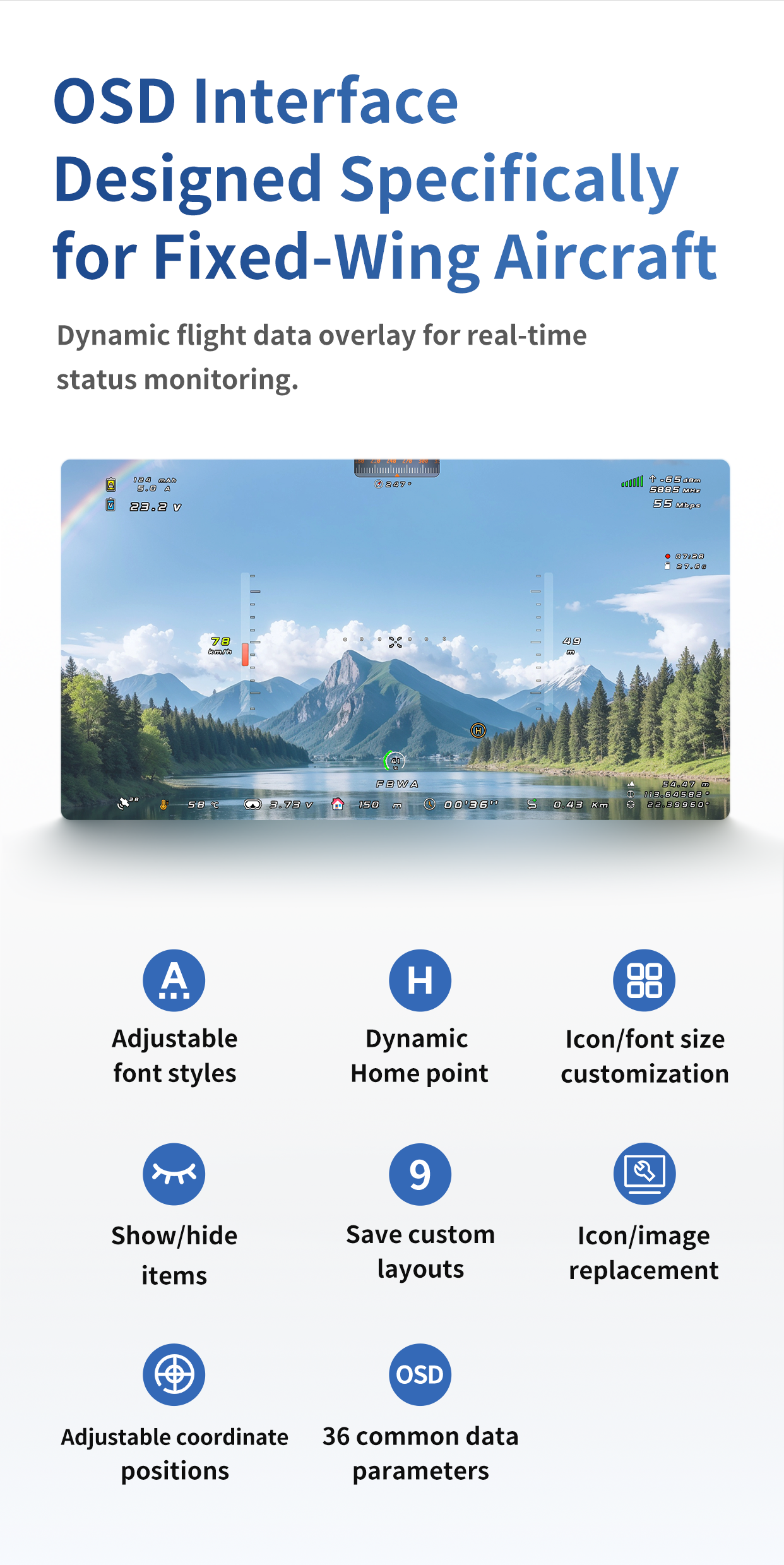 OMPHOBBY ZMO V2 VTOL FPV Drone Aircraft (PNP)