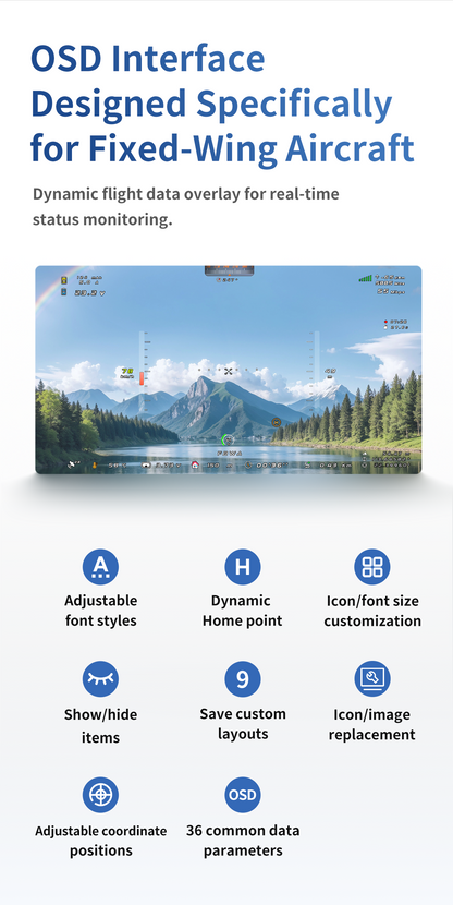 OMPHOBBY ZMO V2 VTOL FPV Drone Aircraft (PNP)