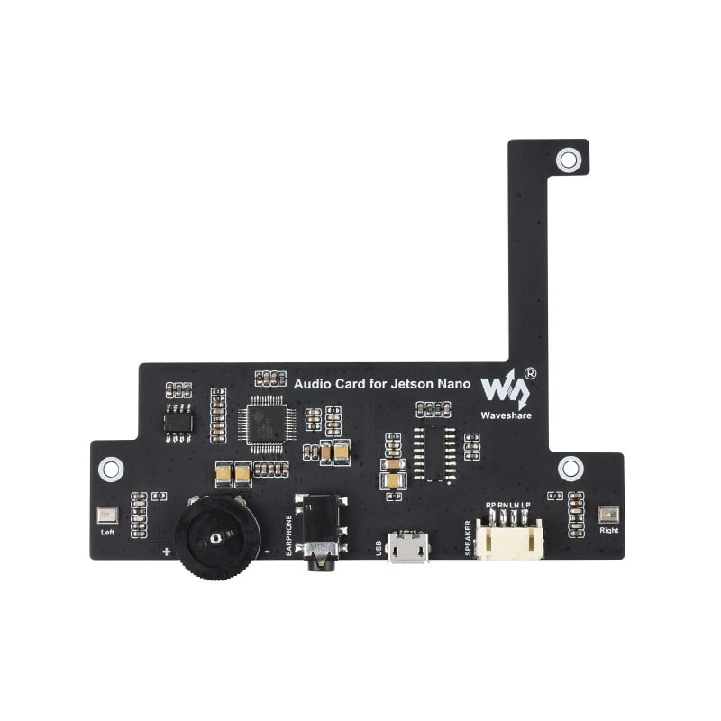 USB Audio Codec for Jetson Nano, USB Sound Card, Driver-Free, Plug And Play