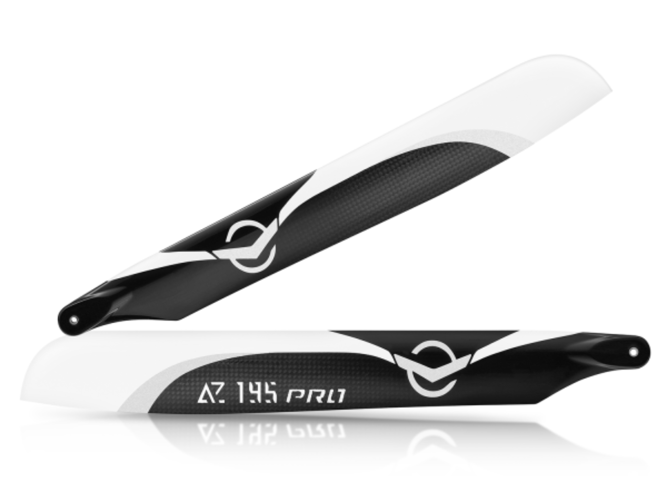 Azure Power AZ-195  195mm Plastic Main Rotor Blades - for checking