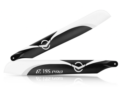 Azure Power AZ-195  195mm Plastic Main Rotor Blades - for checking
