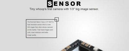 RunCam Nano 3 - 14x14 800TVL FPV Camera