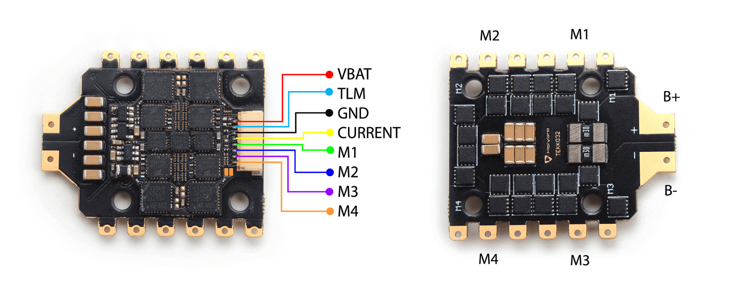 Holybro Kakute F7 Mini V3 + Tekko32 F4 Mini 45A 4-in-1 ESC Combo