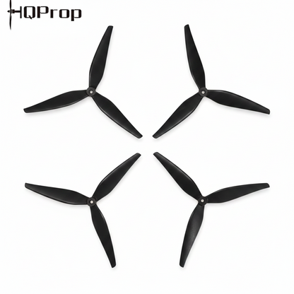 HQ MacroQuad Propeller 10x5x3 (1CW+1CCW) Schwarz-Glasfaserverstärktes Nylon