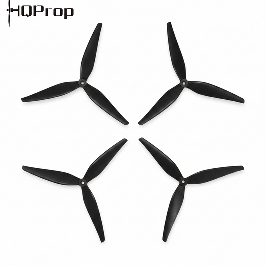 HQ MacroQuad Prop 10X5X3 (2CW+2CCW) Black-Glass Fiber Reinforced Nylon
