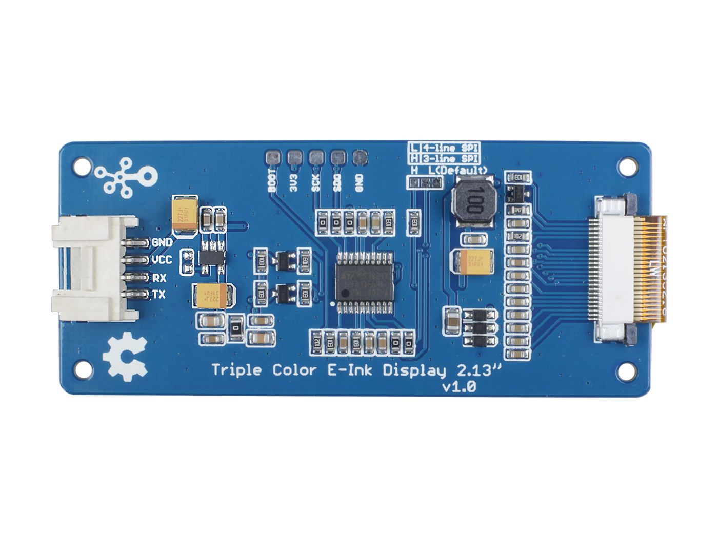 Grove Triple Color E-Ink Display 2.13''
