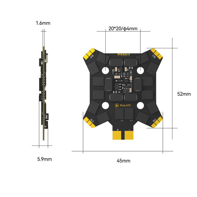 Iflight Borg 60R ESC (4S-8S)