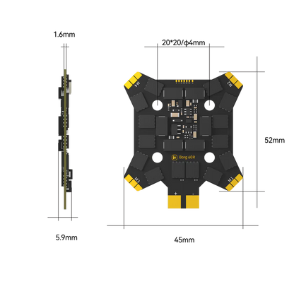Iflight Borg 60R ESC (4S-8S)