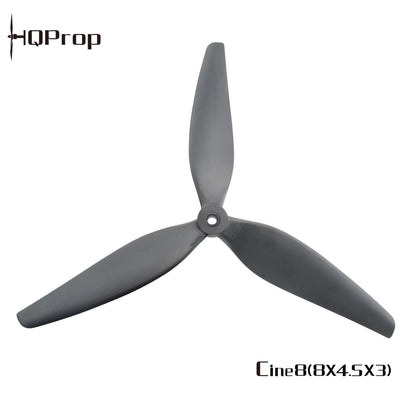 HQProp Cine8 (8X4.5X3) Glass Fiber Reinforced Nylon Cinematic Propeller
