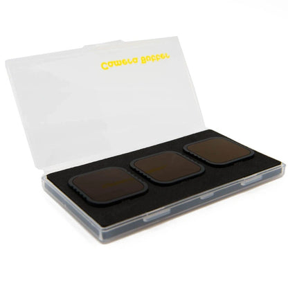 Camera Butter 3 Pack GoPro Hero 9 / 10 / 11 Twist-On ND Filter Set