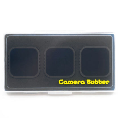 Camera Butter 3 Pack GoPro Hero 9 / 10 / 11 Twist-On ND Filter Set