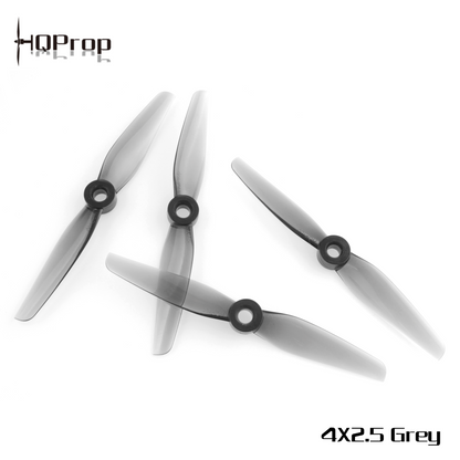 HQ Prop 4x2.5 Grey Propeller (2CW + 2CCW)