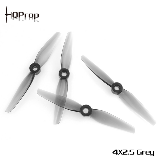 HQ Prop 4x2.5 Grey Propeller (2CW + 2CCW)