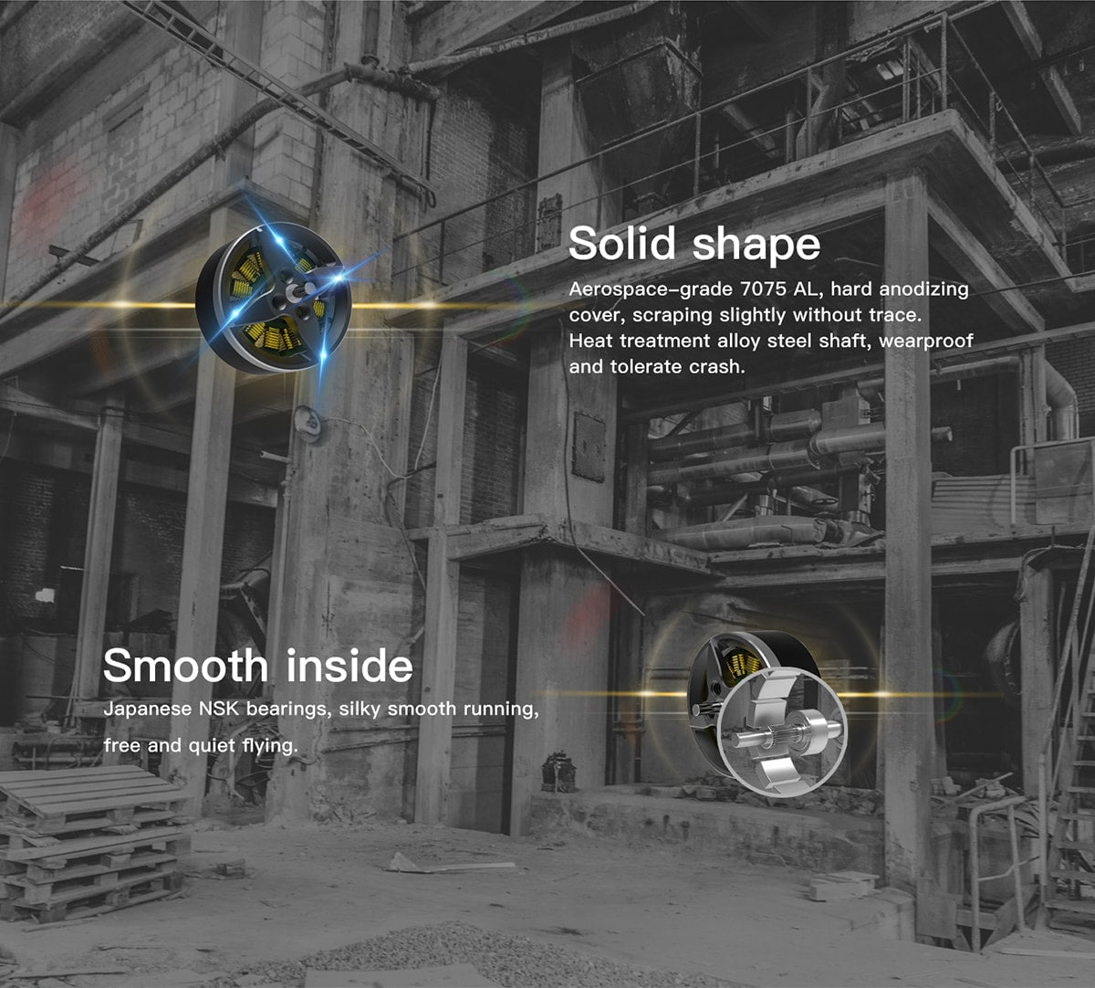 BrotherHobby VY 1504.5 Motor (2650kV, 2950kV, 3950kV) 4-6S