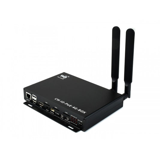 Industrial IoT Computer w/ PoE, 4G (For Raspberry Pi Compute)