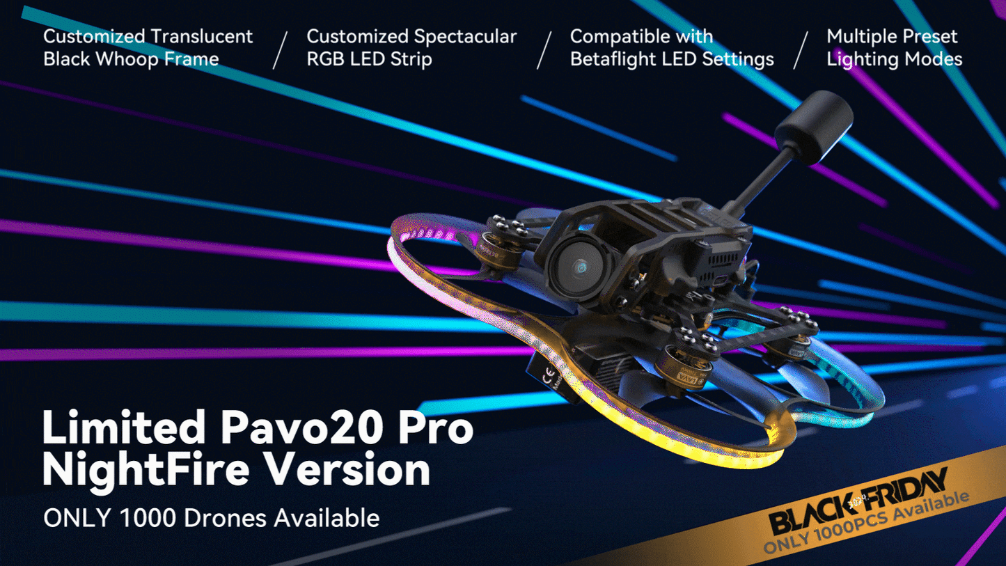 BETAFPV Pavo20 Pro 2.2" DJI O4 PNP (WFPV - DJI O4 not included)