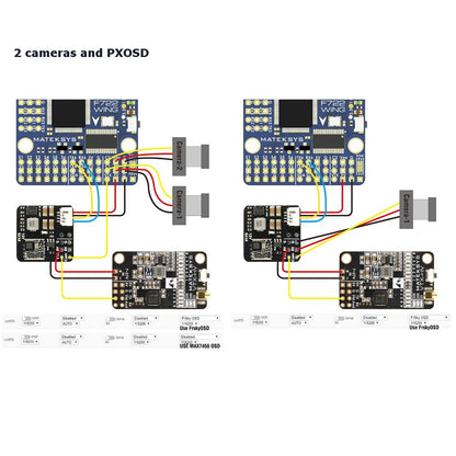 Matek Analog Pixel Graphical OSD Board