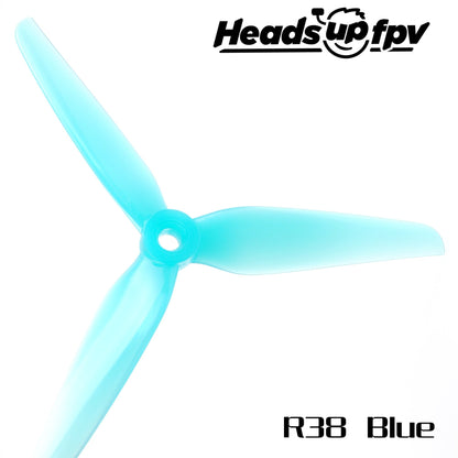 HQ HeadsUp FPV R38 Racing Prop (2CW, 2CCW)
