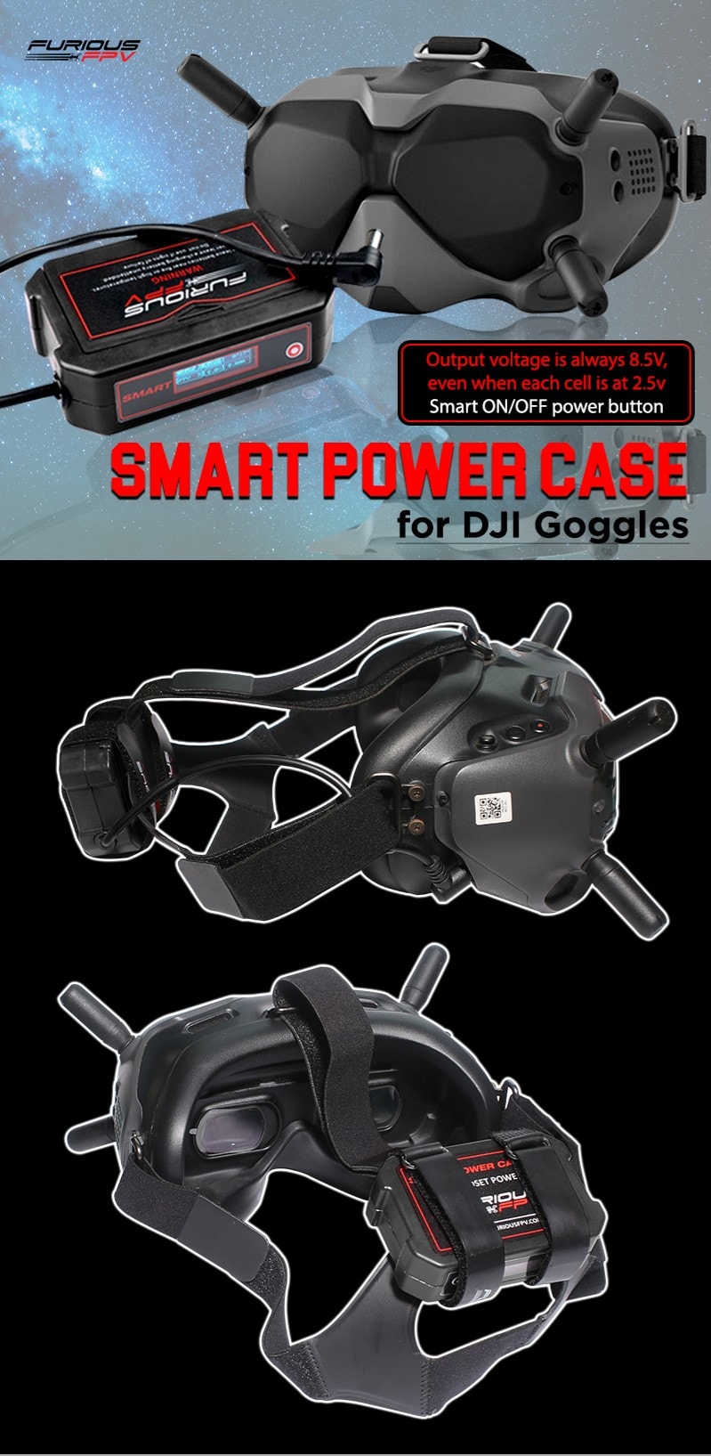 FuriousFPV DJI Smart Power Case