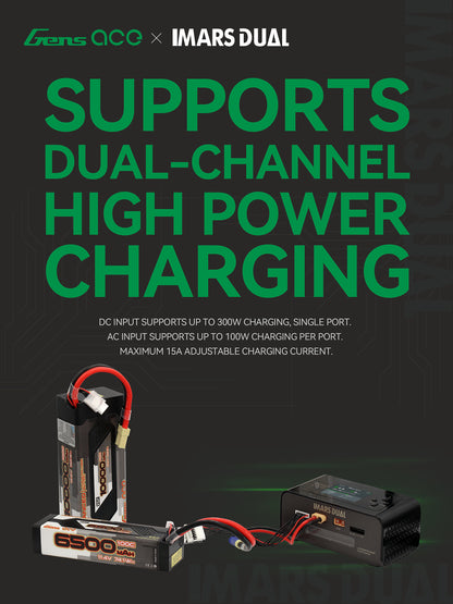 GensAce Imars Dual Channel Balance Charger (2-6S)