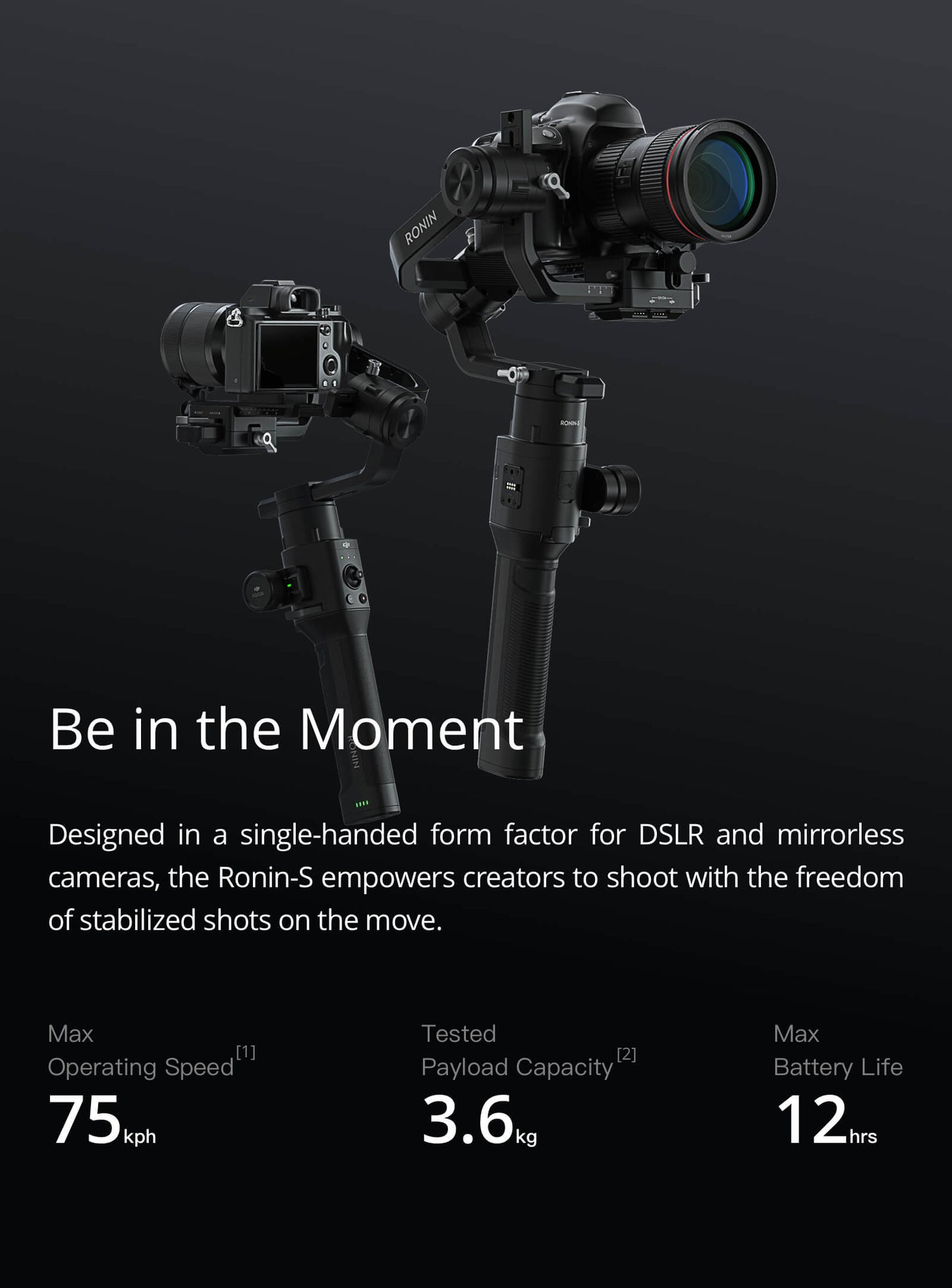 DJI Ronin-S Gimbal