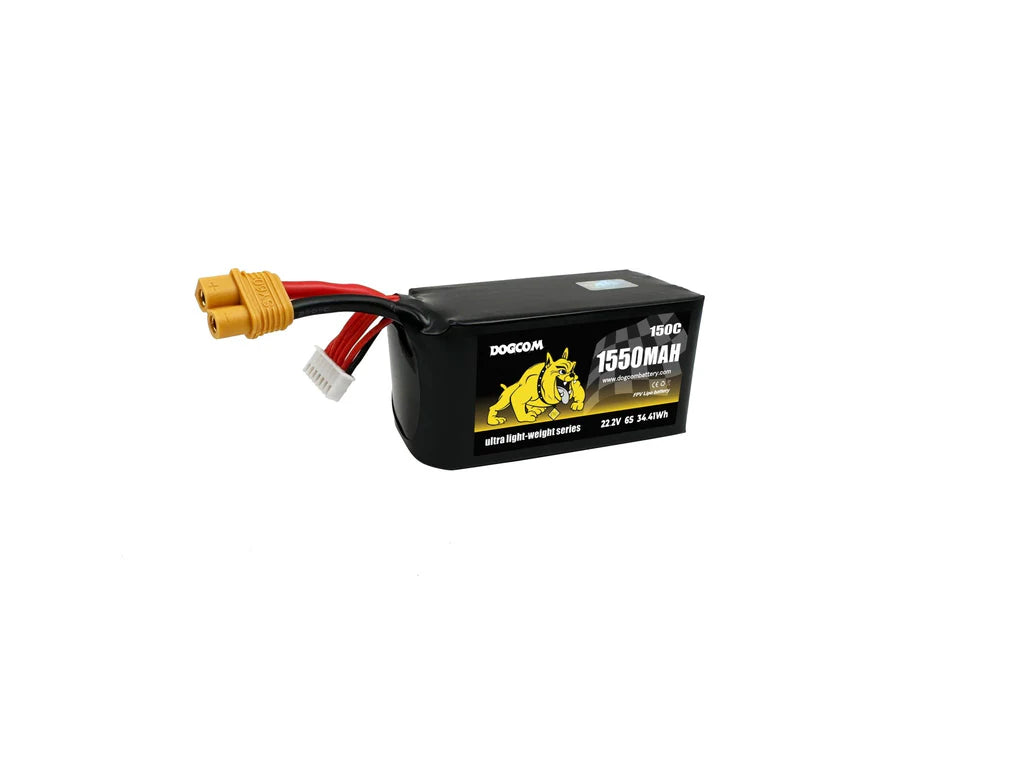 DOGCOM 1550mAh 150C 6S 22.2V Ultra series Battery (SY60)