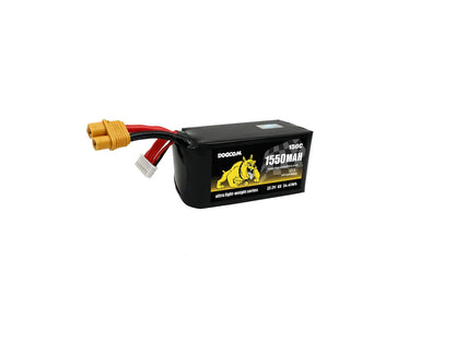 DOGCOM 1550mAh 150C 6S 22.2V Ultra series Battery (SY60)