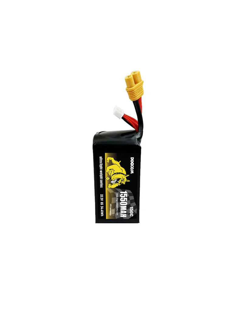 DOGCOM 1550mAh 150C 6S 22.2V Ultra series Battery (SY60)