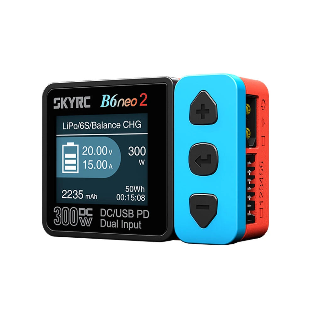 SkyRC B6neo 2 DC 300W 15A PD Lipo Balance Charger