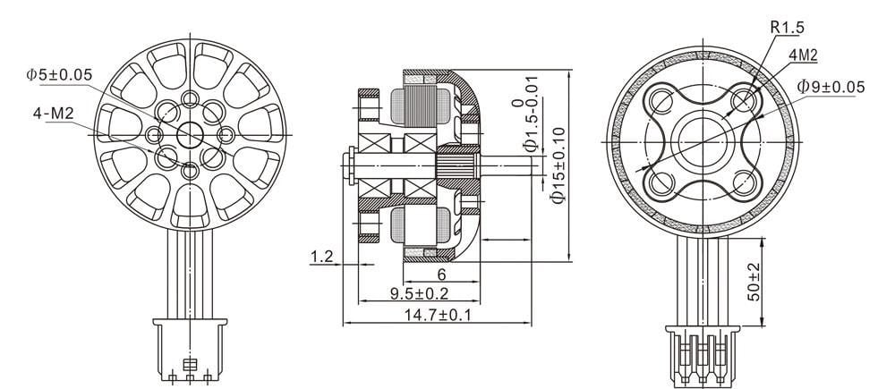 TheFPV 1202.5 8000kV Brushless Motor (for C2)