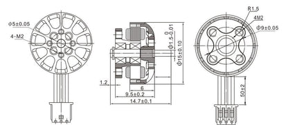 TheFPV 1202.5 8000kV Brushless Motor (for C2)
