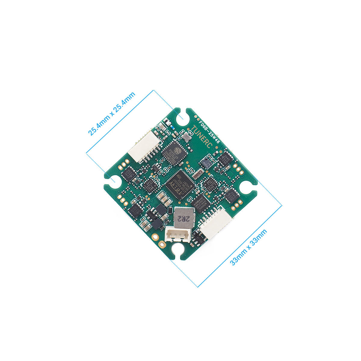 TUNERC EZ3 1S-2S HD AIO Flight Controller - 12A ESC & ELRS