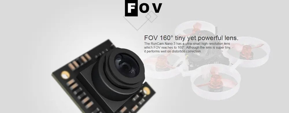 RunCam Nano 3 - 14x14 800TVL FPV Camera