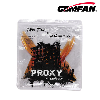 Gemfan Proxy 5127.5 Freestyle Propellers - Curved Anti-Bending 5.1-inch 3-Blade