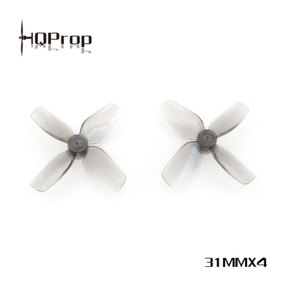 HQ Micro Tiny Whoop Props 31mmx4 4 blade (1mm shaft) (2CW+2CCW)