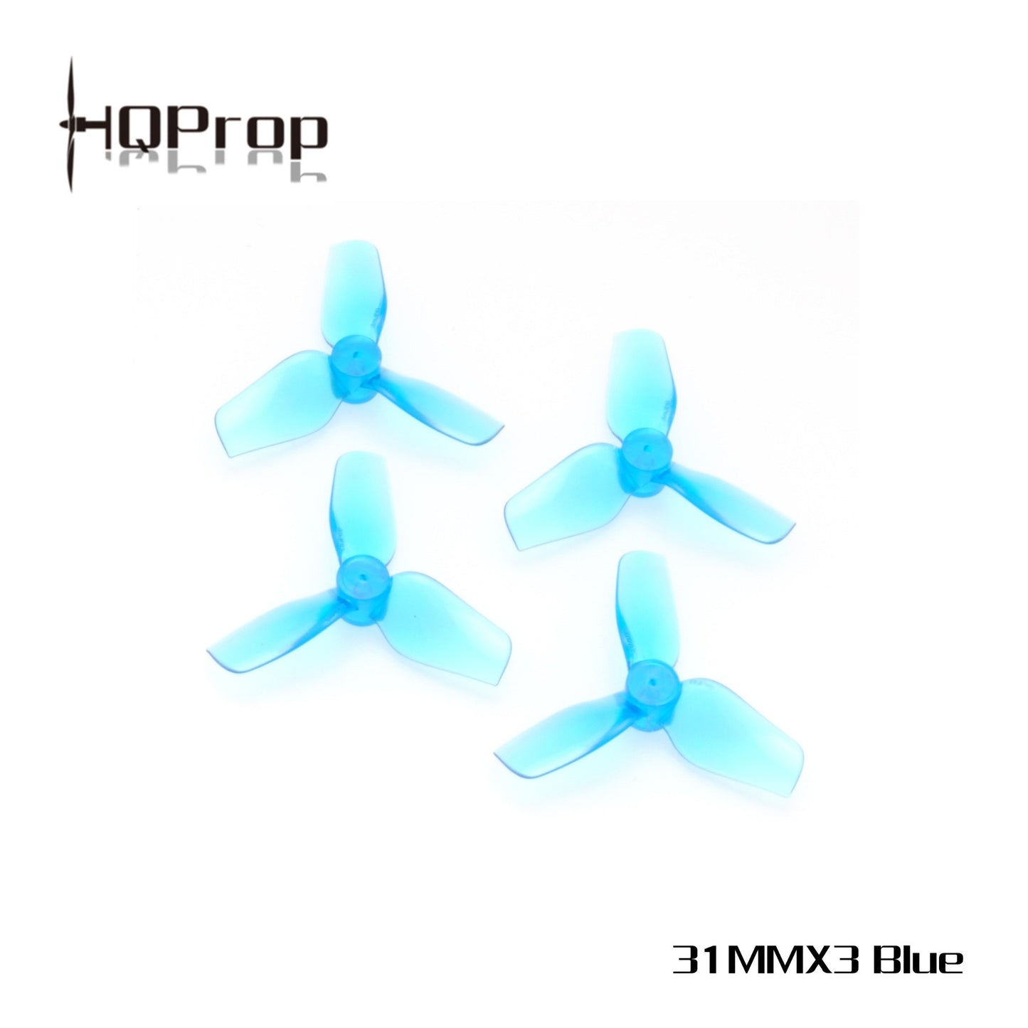 HQ Micro Tiny Whoop Props 31mmx3 3 blade (1mm shaft) (2CW+2CCW)