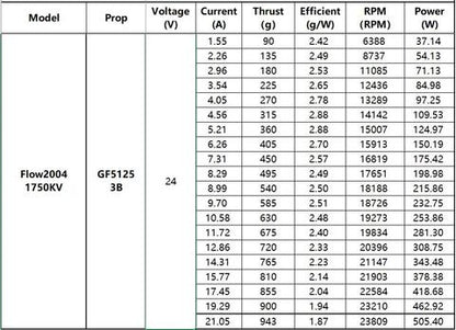 NewBeeDrone FLOW 2004 Motor (1750kV, 2450kV)
