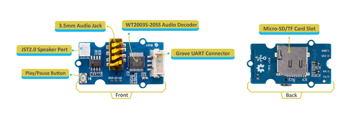 Grove - MP3 V3 Music Player