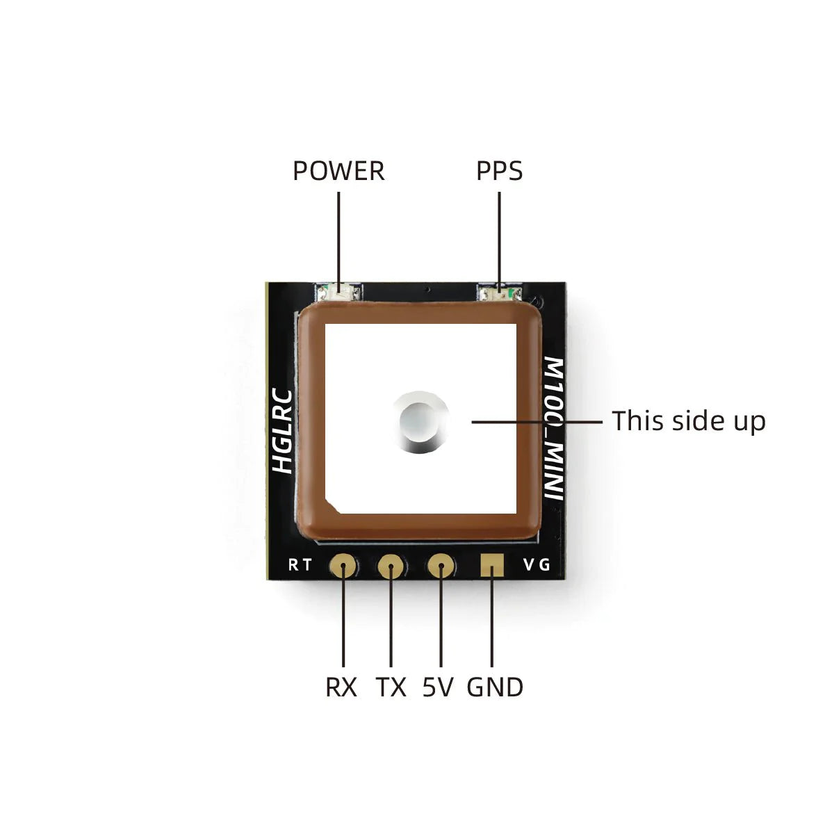 HGLRC M100 Mini GPS Module