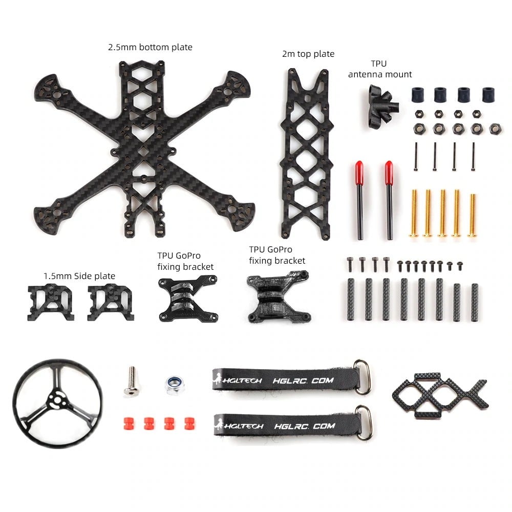 HGLRC Sector25CR 2.5" Cinewhoop Frame