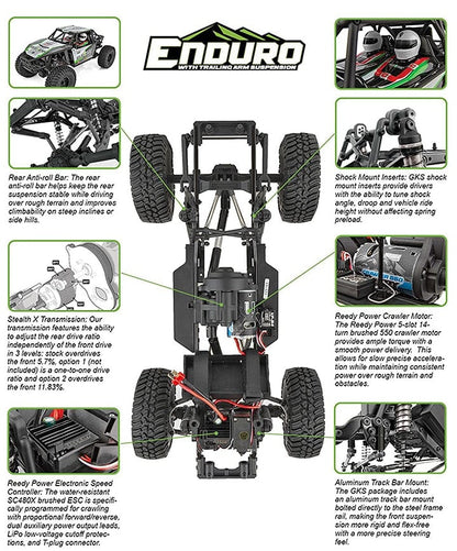 Element RC Enduro Gatekeeper 1/10 Rock Crawler RTR