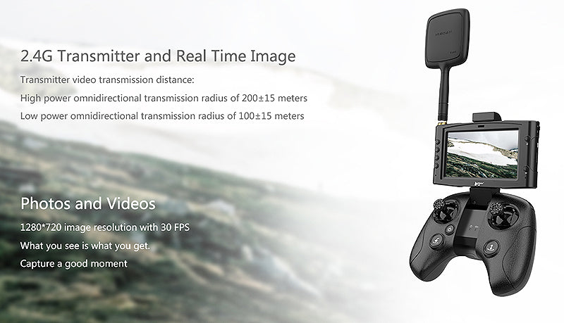 Hubsan F22 FPV Jet w/ GPS, Return Home, 720p Camera