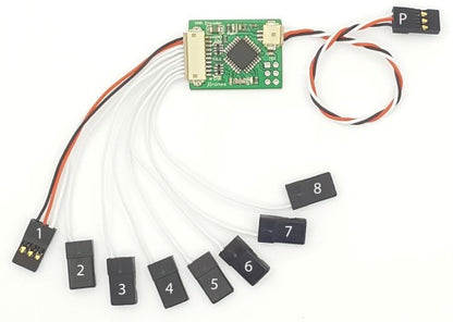 PPM Encoder Type 2 board - 8 PWM inputs to single PPM output (ATMEGA328)