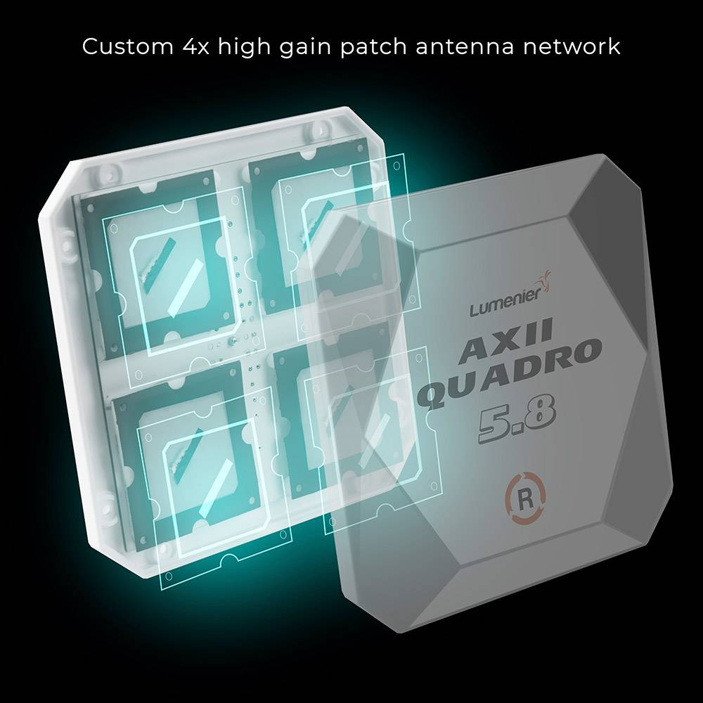 Lumenier AXII Quadro 5.8GHz Patch Antenna