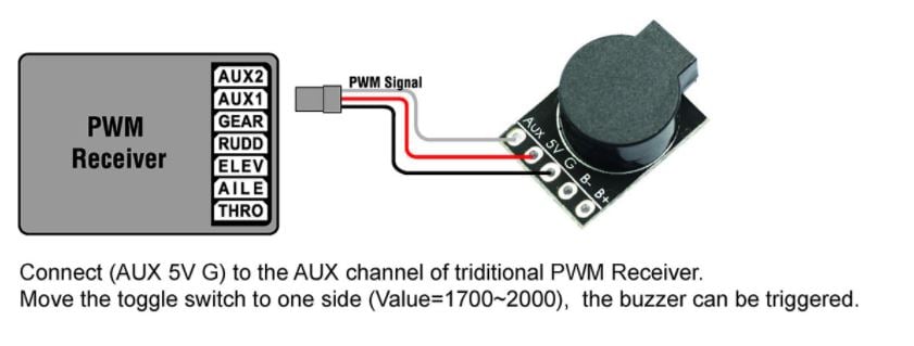 Matek DBuz5V Lost Model Beeper & FC 5V Buzzer